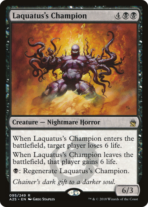 Laquatus's Champion (A25-095) - rare - Foil
