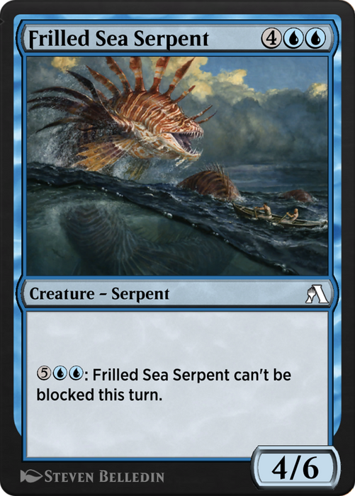 Frilled Sea Serpent (ANB-027) - common