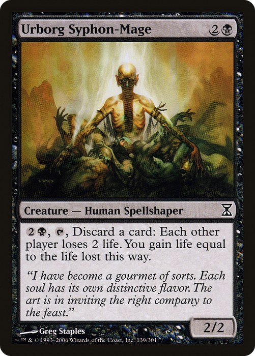 Urborg Syphon-Mage (TSP-139) - common - Foil