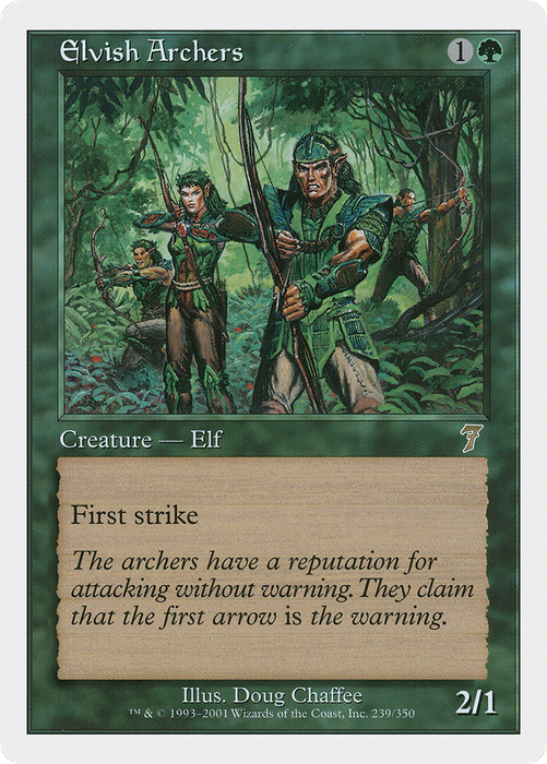 Elvish Archers (7ED-239) - rare