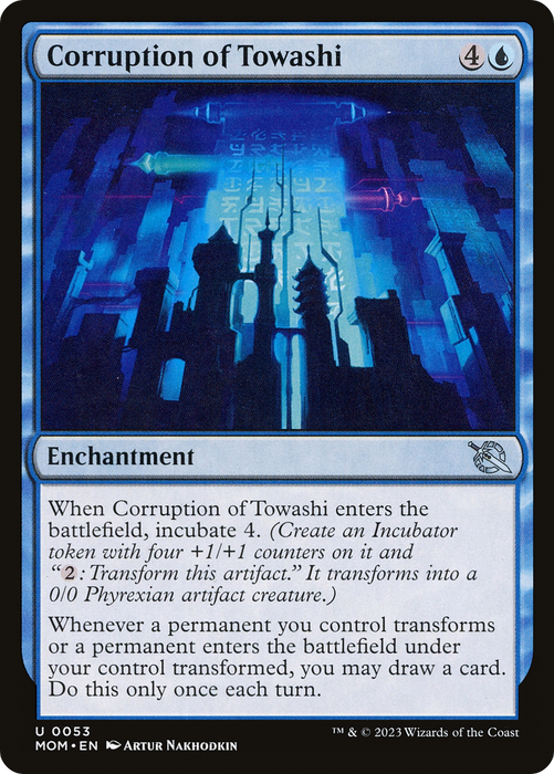Corruption of Towashi (MOM-053) - uncommon - Foil