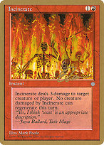Incinerate (WCD-ET194) - common