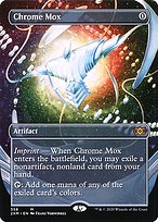 Chrome Mox (2XM-358) - mythic (Borderless) - Foil