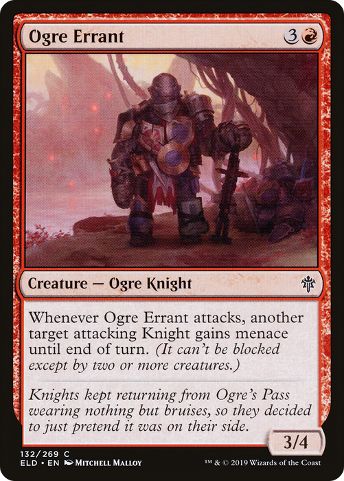 Ogre Errant (ELD-132) - common