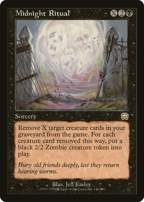 Midnight Ritual (MMQ-146) - rare - Foil