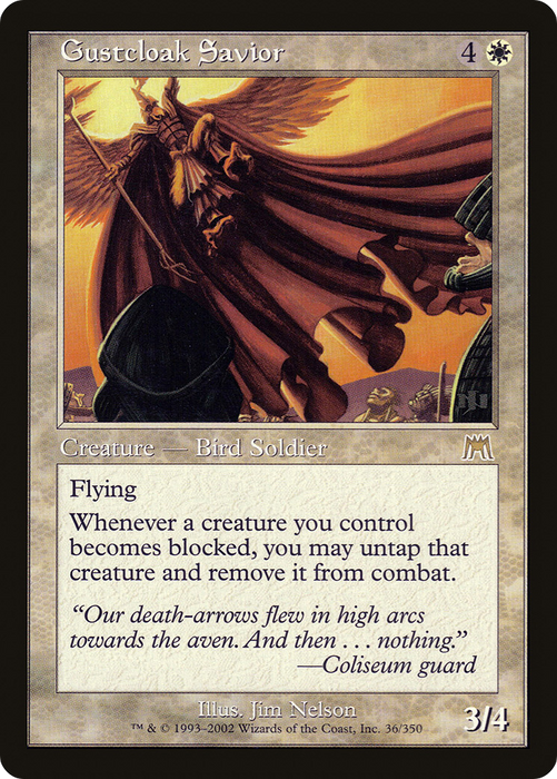Gustcloak Savior (ONS-036) - rare - Foil