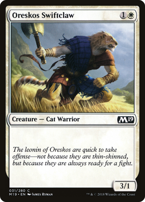 Oreskos Swiftclaw (M19-031) - common