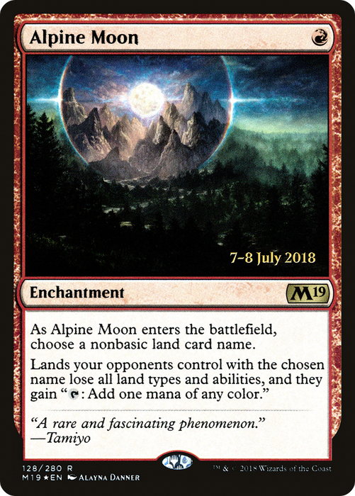 Alpine Moon (PRE-128S) - rare - Foil