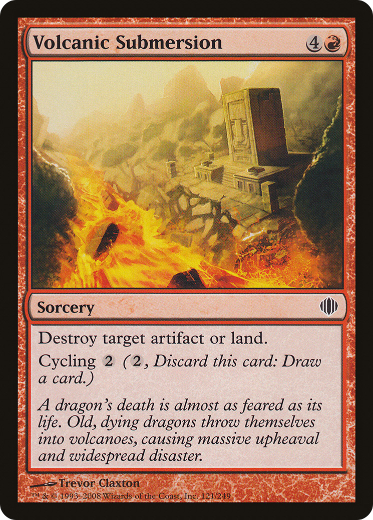 Volcanic Submersion (ALA-121) - common - Foil