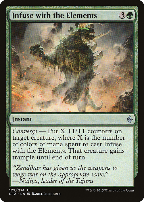 Infuse with the Elements (BFZ-175) - uncommon