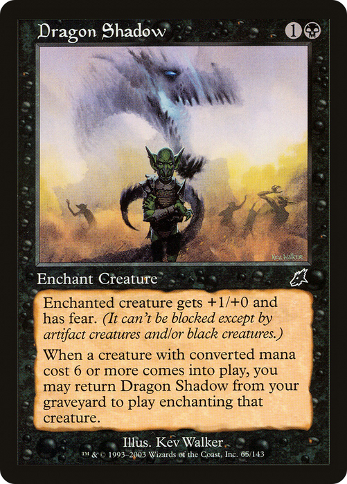 Dragon Shadow (SCG-065) - common - Foil