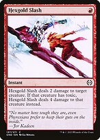 Hexgold Slash (ONE-137) - common