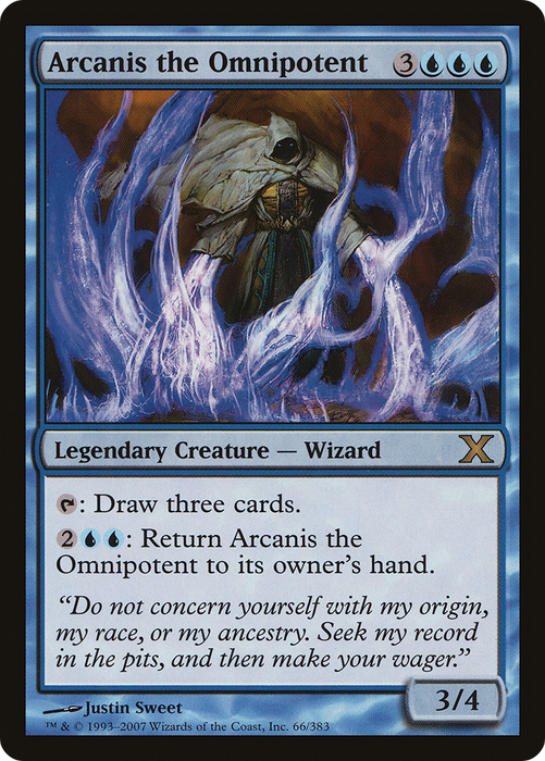 Arcanis the Omnipotent (10E-066) - rare - Foil