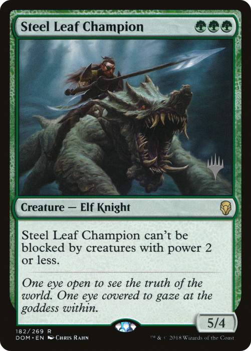 Steel Leaf Champion (PPM20-182P) - rare
