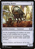 Scuttling Butler (SNC-244) - uncommon - Foil