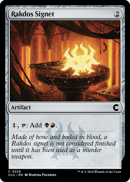 Rakdos Signet (CLU-226) - common