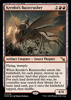 Krenko's Buzzcrusher (MKM-136) - rare