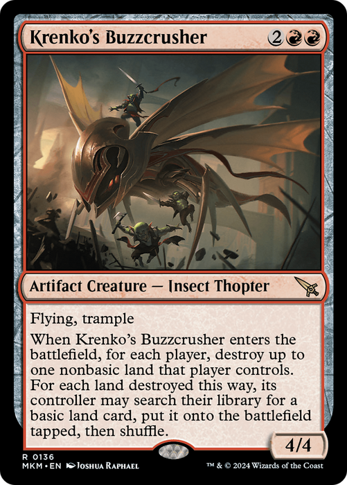 Krenko's Buzzcrusher (MKM-136) - rare