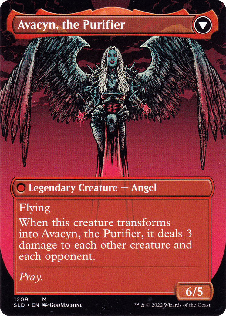 Archangel Avacyn // Avacyn, the Purifier (SLD-1209) - mythic