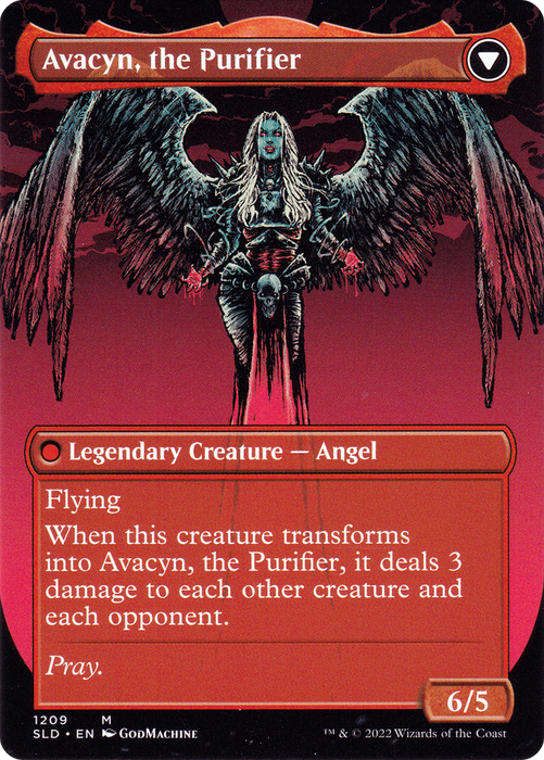 Archangel Avacyn // Avacyn, the Purifier (SLD-1209) - mythic
