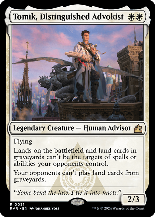 Tomik, Distinguished Advokist (RVR-031) - rare