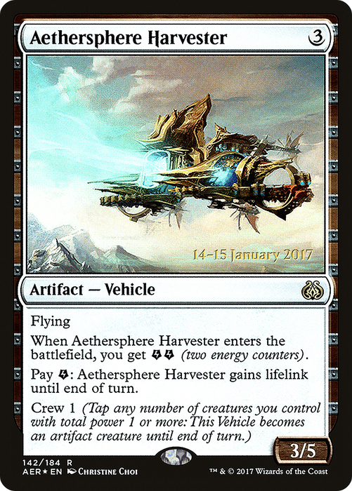 Aethersphere Harvester (PRE-142S) - rare - Foil