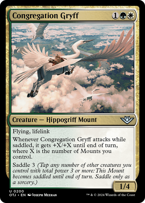 Congregation Gryff (OTJ-200) - uncommon