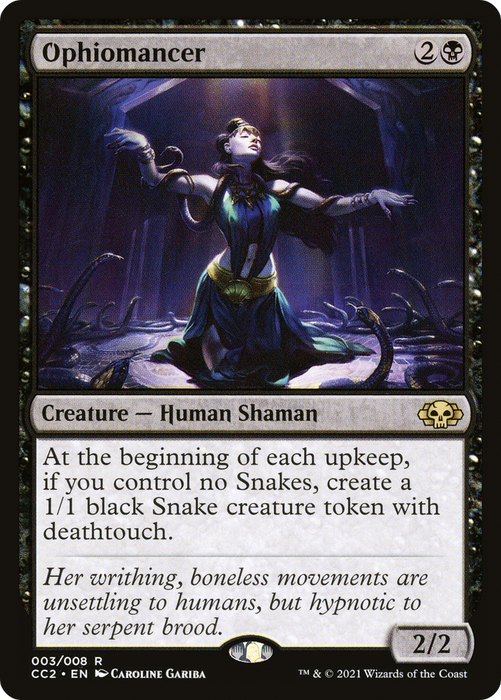 Ophiomancer (CC2-003) - rare - Foil