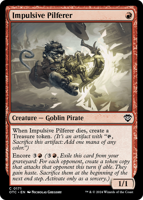 Impulsive Pilferer (OTC-171) - common