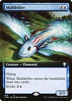 Mulldrifter (CMR-639) - uncommon: (Extended Art)