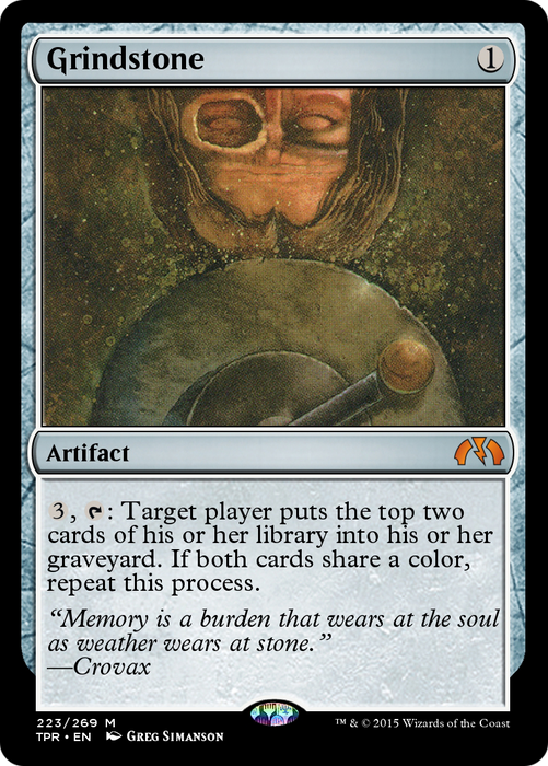 Grindstone (TPR-223) - mythic - Foil