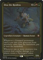 Disa the Restless (M3C-144) - mythic - Etched Foil