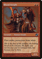 Blood Knight (PLC-115) - uncommon: (colorshifted) - Foil