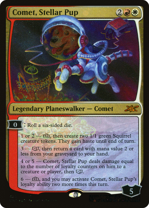 Comet, Stellar Pup (UNF-452) - mythic - Foil