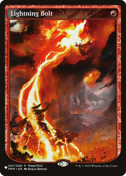 Lightning Bolt (LIST-PF19-1) - rare