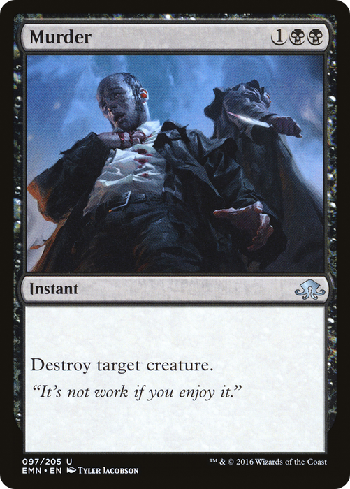 Murder (EMN-097) - uncommon - Foil