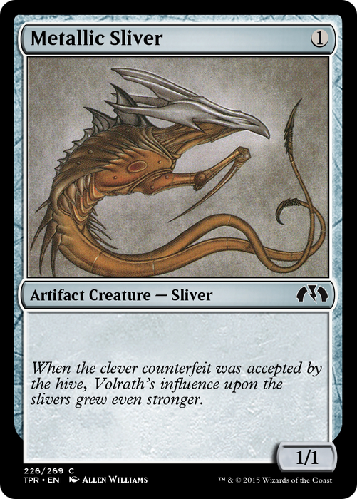 Metallic Sliver (TPR-226) - common