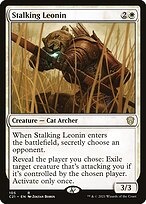 Stalking Leonin (C21-105) - rare