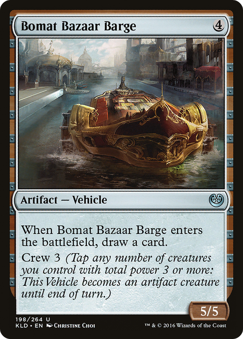 Bomat Bazaar Barge (KLD-198) - uncommon - Foil