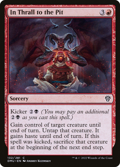 In Thrall to the Pit (DMU-132) - common - Foil