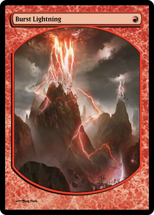 Burst Lightning (PRM-37610) - common - Foil
