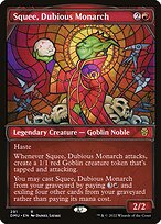 Squee, Dubious Monarch (DMU-291) - rare: (Showcase)