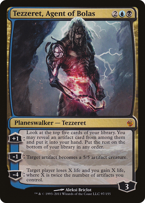 Tezzeret, Agent of Bolas (MBS-097) - mythic