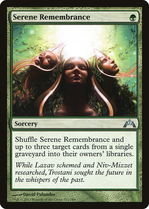 Serene Remembrance (GTC-132) - uncommon