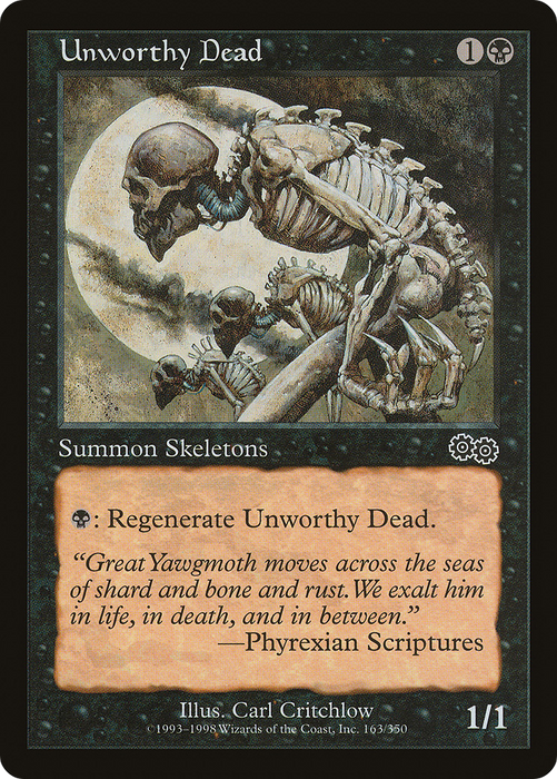 Unworthy Dead (USG-163) - common