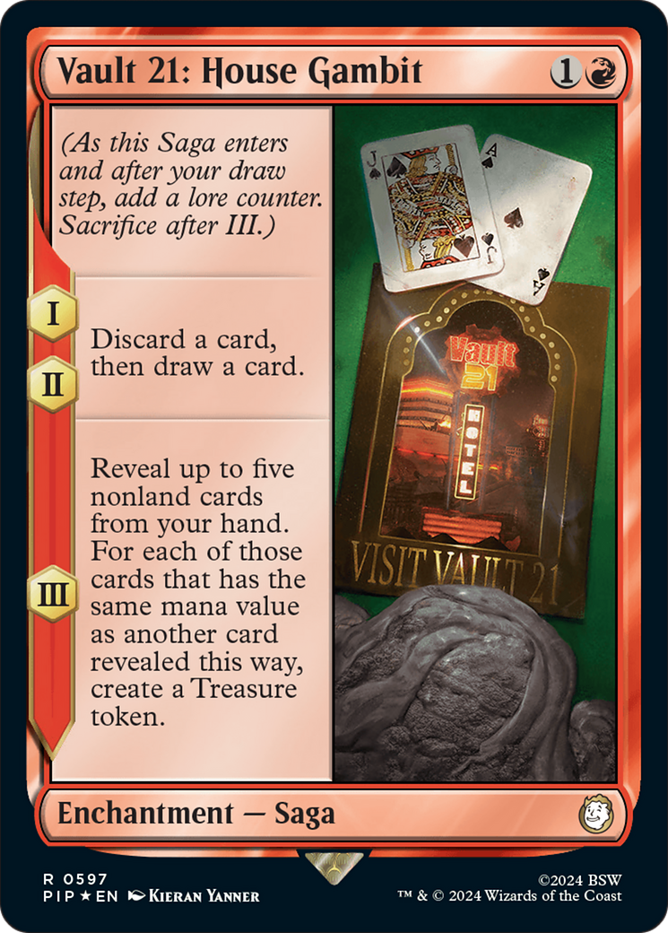 Vault 21: House Gambit (PIP-597) - rare - Foil