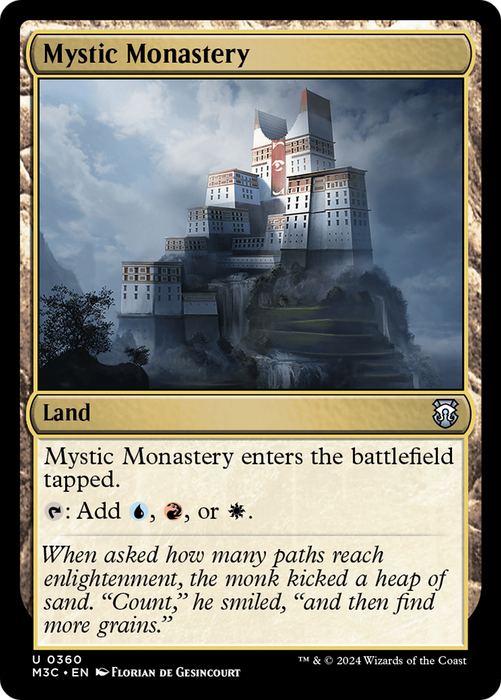 Mystic Monastery (M3C-360) - uncommon - Foil