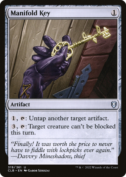 Manifold Key (CLB-319) - uncommon