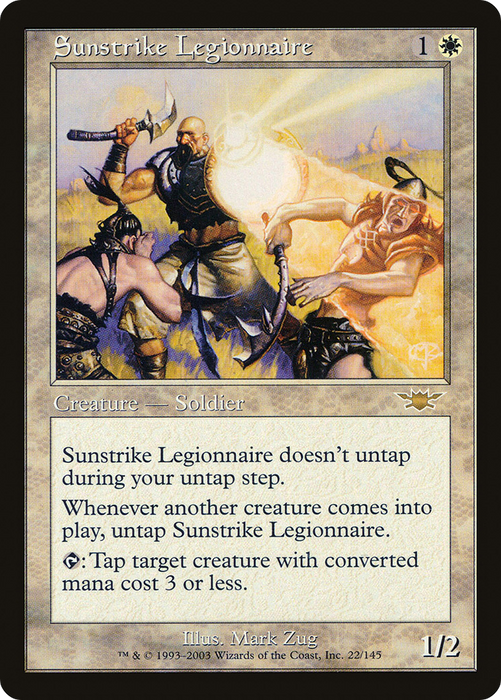 Sunstrike Legionnaire (LGN-022) - rare - Foil