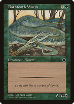 Barbtooth Wurm (P02-122) - common